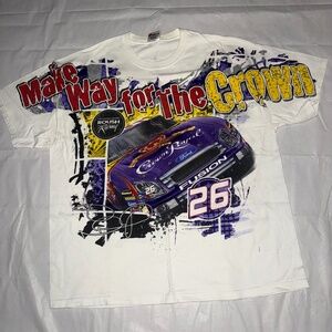 vintage Jamie McMurray Crown Royal NASCAR t-shirt 2XL
